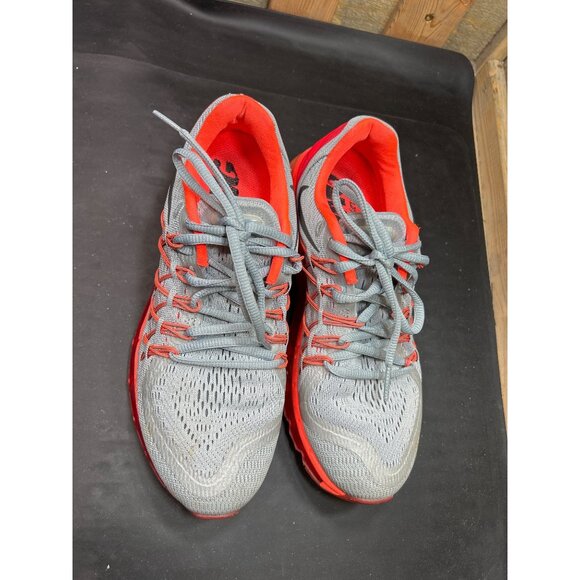 Nike Wmns Air Max 2015 Grey Lava Running Shoes Size 8 Gray & Red - Picture 3 of 10